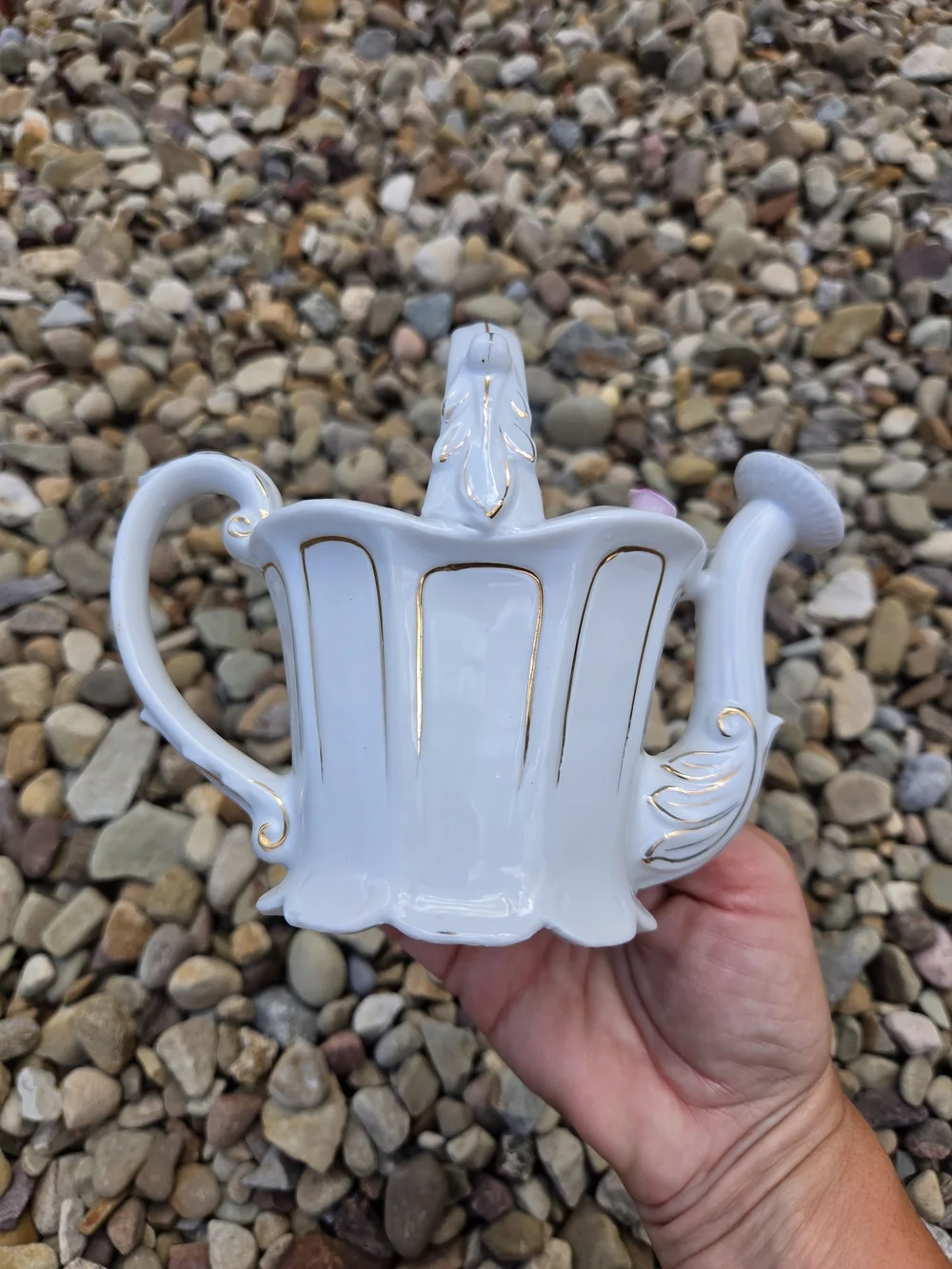 Vintage delicate porcelain